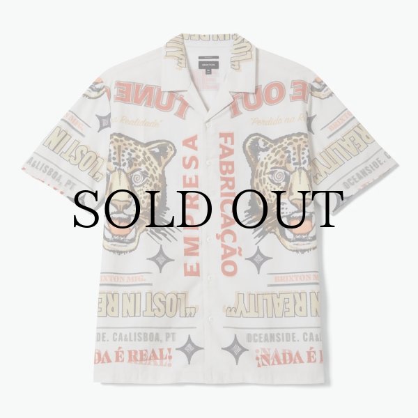 画像1: BRIXTON " GETAWAY SS WVN SHIRTS " - LOST IN REALITY PRINT (1)