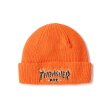 画像1: "FTC x THRASHER" LOGO BEANIE - ORANGE (1)