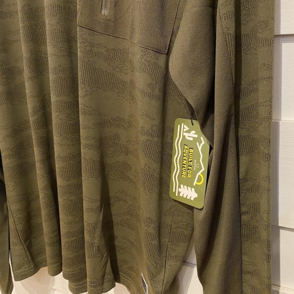 画像14: BRIXTON " JOURNEY LS SUN HOODIE " - OLIVE TIGER CAMO (14)