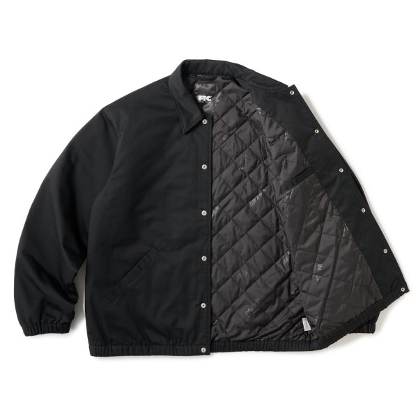 画像3: "FTC x THRASHER" COACH JACKET - BLACK (3)