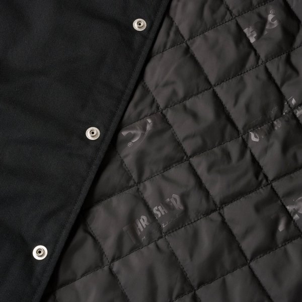 画像6: "FTC x THRASHER" COACH JACKET - BLACK (6)