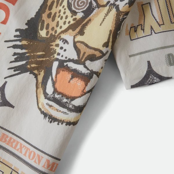画像3: BRIXTON " GETAWAY SS WVN SHIRTS " - LOST IN REALITY PRINT (3)