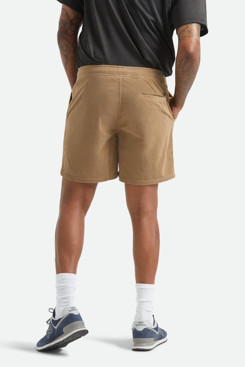 画像8: BRIXTON " EVERYDAY CORDUROY SHORT " - VINTAGE KHAKI (8)