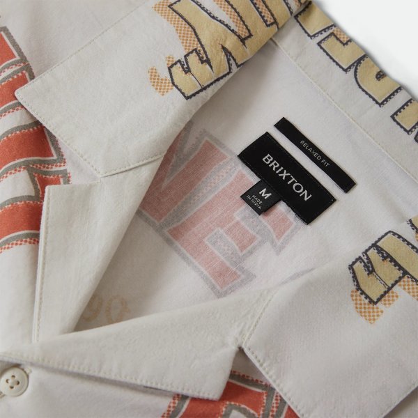 画像2: BRIXTON " GETAWAY SS WVN SHIRTS " - LOST IN REALITY PRINT (2)