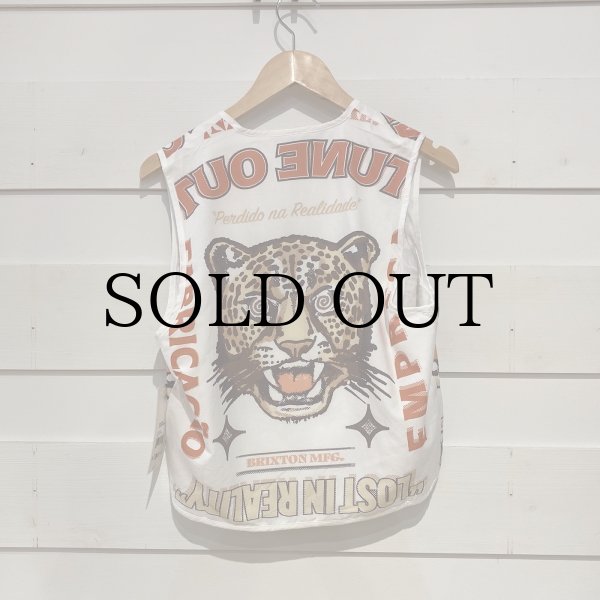 画像11: BRIXTON " THE LUNA VEST " - LOST IN REALITY PRINT (11)