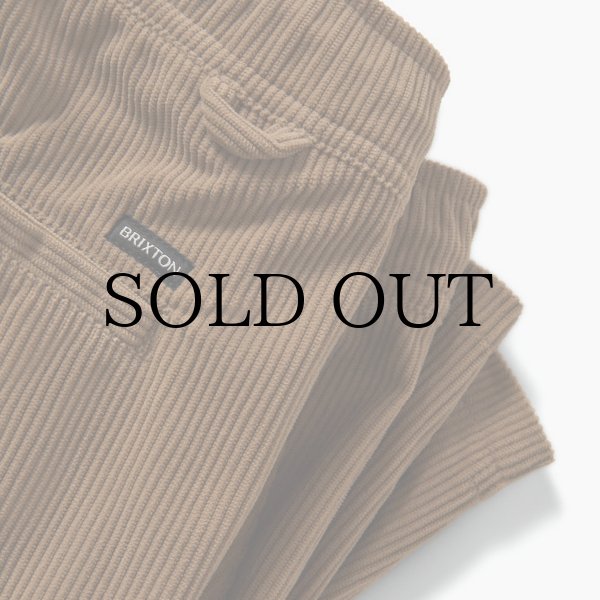 画像4: BRIXTON " EVERYDAY CORDUROY SHORT " - VINTAGE KHAKI (4)