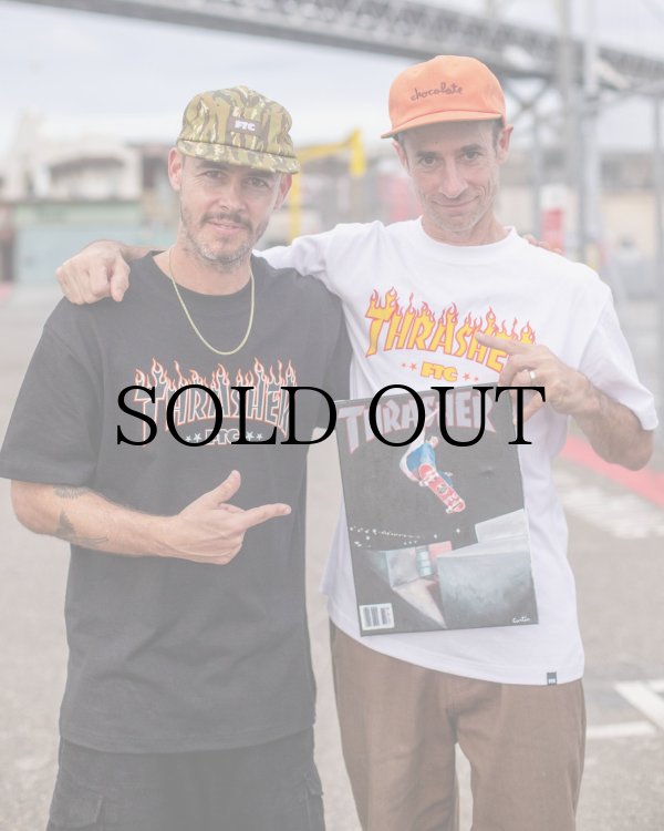 画像3: "FTC x THRASHER" COVER TEE - Artwork by Jack Curtin - ATH HEATHER (3)