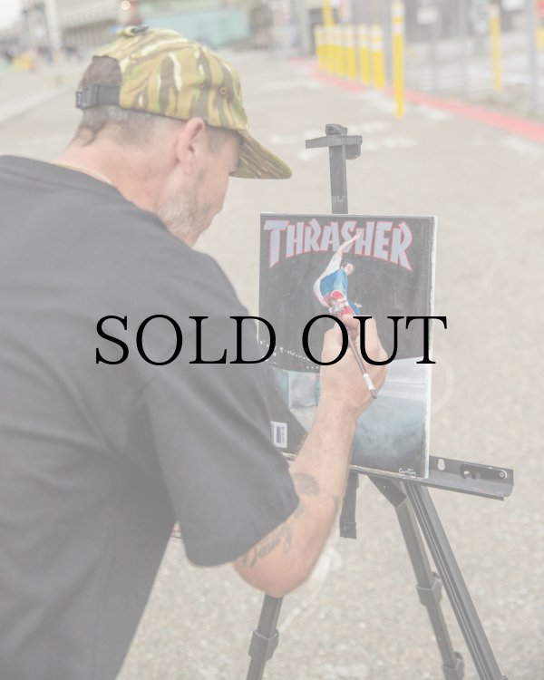 画像4: "FTC x THRASHER" COVER TEE - Artwork by Jack Curtin - ATH HEATHER (4)