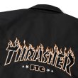 画像5: "FTC x THRASHER" COACH JACKET - BLACK (5)