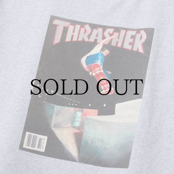画像2: "FTC x THRASHER" COVER TEE - Artwork by Jack Curtin - ATH HEATHER (2)