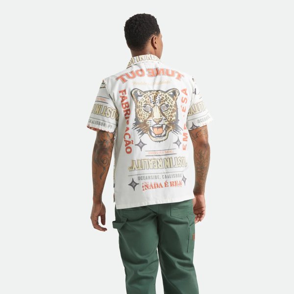 画像6: BRIXTON " GETAWAY SS WVN SHIRTS " - LOST IN REALITY PRINT (6)