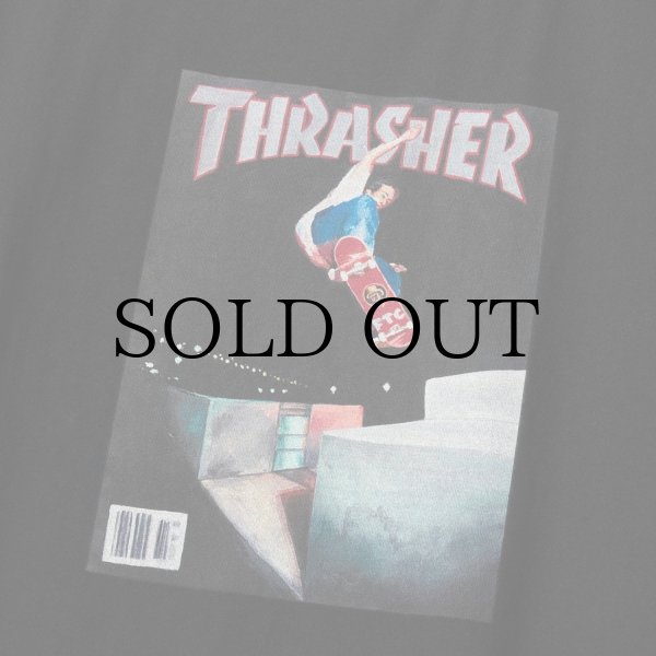 画像2: "FTC x THRASHER" COVER TEE - Artwork by Jack Curtin - BLACK (2)