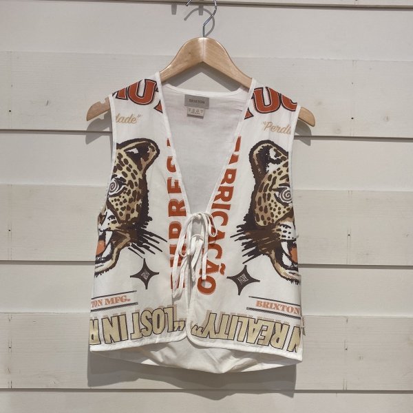 画像10: BRIXTON " THE LUNA VEST " - LOST IN REALITY PRINT (10)