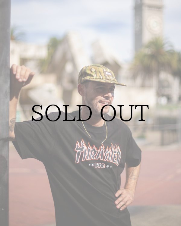 画像5: "FTC x THRASHER" COVER TEE - Artwork by Jack Curtin - ATH HEATHER (5)