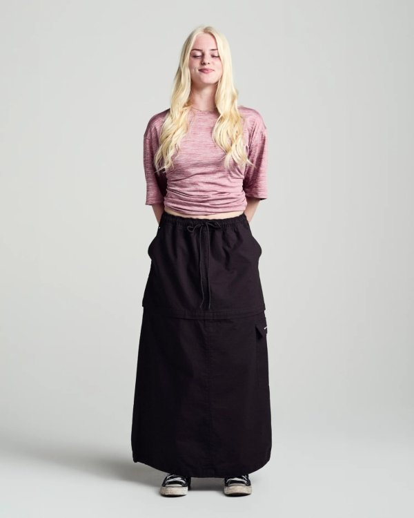 画像5: POP TRADING COMPANY " POP SOPHIE ZIP OFF SKIRT "- ANTHRACITE (5)