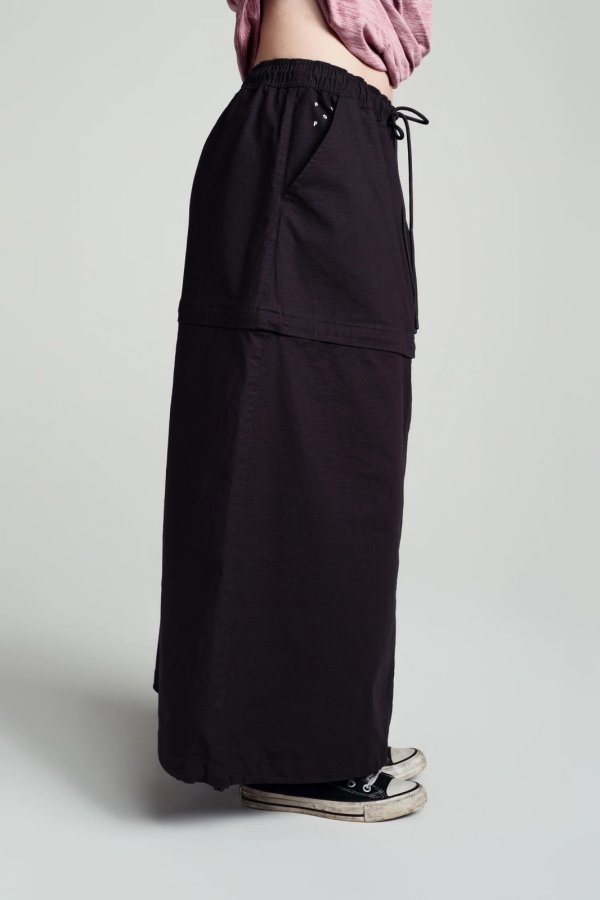 画像7: POP TRADING COMPANY " POP SOPHIE ZIP OFF SKIRT "- ANTHRACITE (7)