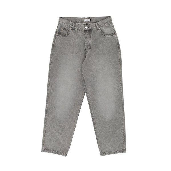 画像1: POP TRADING COMPANY " POP DRS DENIM PANTS " - LIGHT GREY DENIM (1)