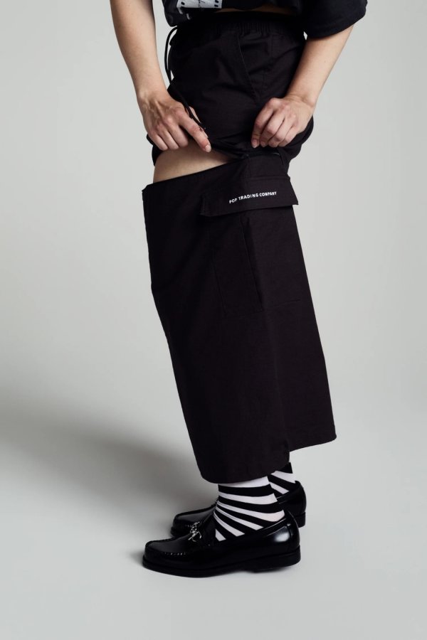 画像11: POP TRADING COMPANY " POP SOPHIE ZIP OFF SKIRT "- ANTHRACITE (11)