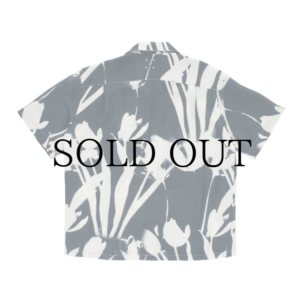 画像2: POP TRADING COMPANY " POP TULIP SHORTSLEEVE SHIRT " - NAVY (2)