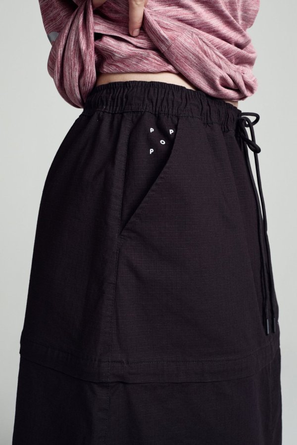 画像10: POP TRADING COMPANY " POP SOPHIE ZIP OFF SKIRT "- ANTHRACITE (10)