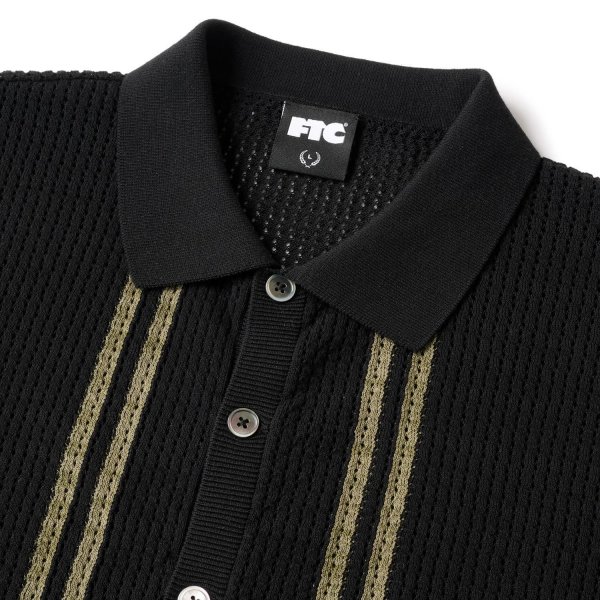 画像3: FTC " INTARSIA KNIT SHIRT " - BLACK (3)