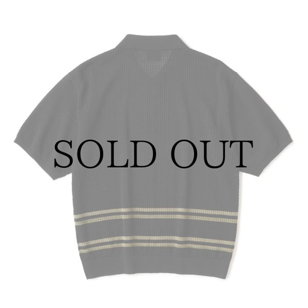 画像2: FTC " INTARSIA KNIT SHIRT " - BLACK (2)