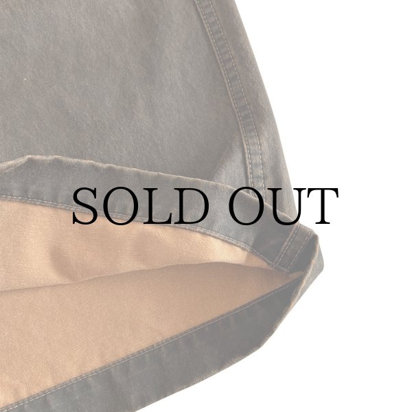 画像3: COMFORTABLE REASON " BOTANICAL WAX AGING SHORTS " - ACID BROWN (3)