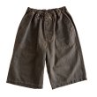 画像1: COMFORTABLE REASON " BOTANICAL WAX AGING SHORTS " - ACID BROWN (1)