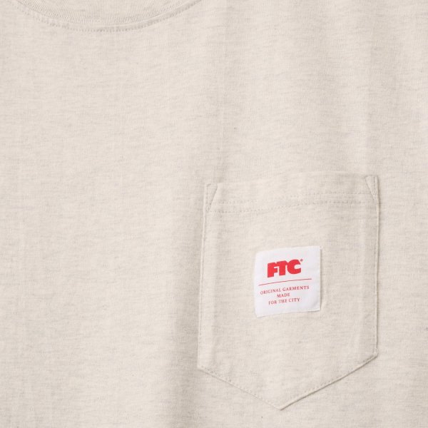 画像2: FTC " POCKET TEE " - ASH (2)