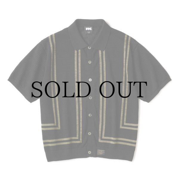 画像1: FTC " INTARSIA KNIT SHIRT " - BLACK (1)