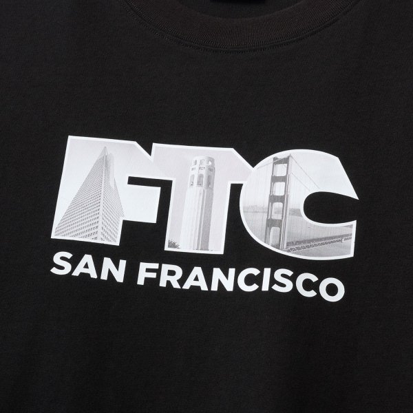画像2: FTC " FTC OG SF TEE " - BLACK (2)