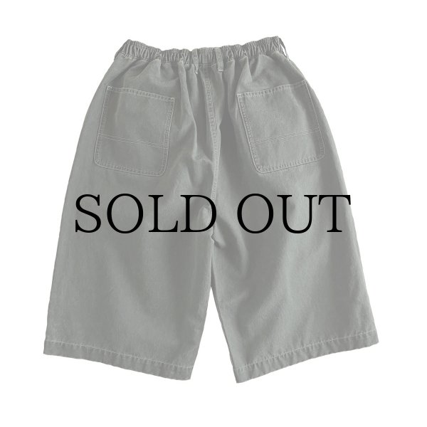 画像2: COMFORTABLE REASON " BOTANICAL WAX AGING SHORTS " - RUST GREEN (2)