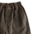 画像2: COMFORTABLE REASON " BOTANICAL WAX AGING SHORTS " - ACID BROWN (2)
