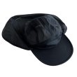 画像1: COMFORTABLE REASON " PAPER RIP SHADE CAP " - BLACK (1)