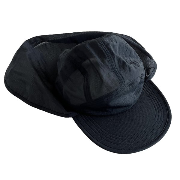 画像1: COMFORTABLE REASON " PAPER RIP SHADE CAP " - BLACK (1)