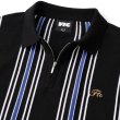 画像3: FTC " STRIPE KNIT POLO " - BLACK (3)