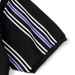 画像5: FTC " STRIPE KNIT POLO " - BLACK (5)