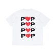 画像1: POP TRADING COMPANY " POOP HEARTS T-SHIRT " - WHITE (1)