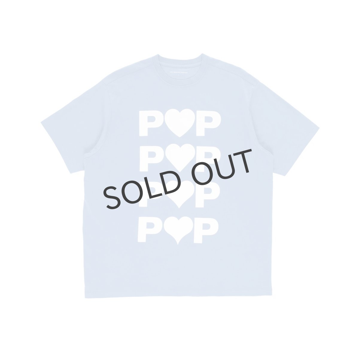 画像1: POP TRADING COMPANY " POOP HEARTS T-SHIRT " - DUTCH BLUE (1)