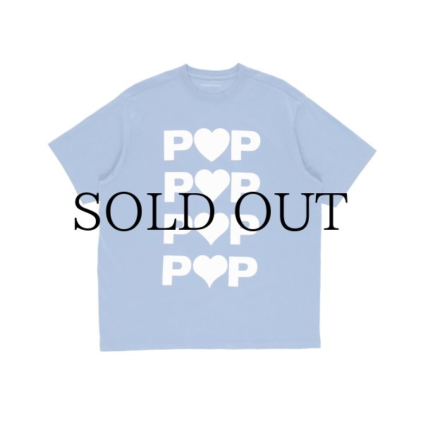 画像1: POP TRADING COMPANY " POOP HEARTS T-SHIRT " - DUTCH BLUE (1)