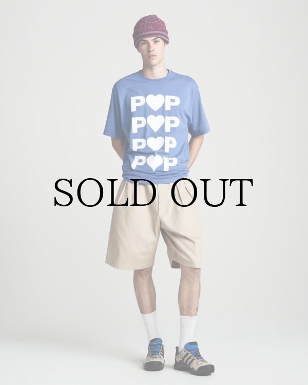 画像3: POP TRADING COMPANY " POOP HEARTS T-SHIRT " - DUTCH BLUE (3)