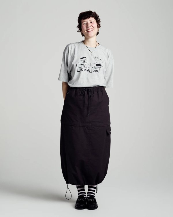 画像4: POP TRADING COMPANY " POP NO DEAL TEE " - HEATHER GREY (4)
