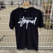 画像1: DEAR,  " STUPID LTD SS TEE " - BLACK (1)