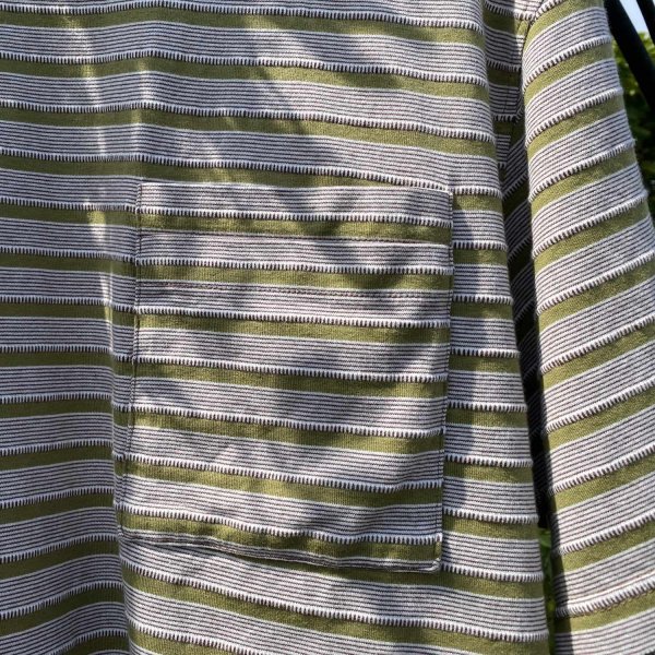 画像2: NOROLL " UNEVENNESS SS TEE" - GREEN (2)