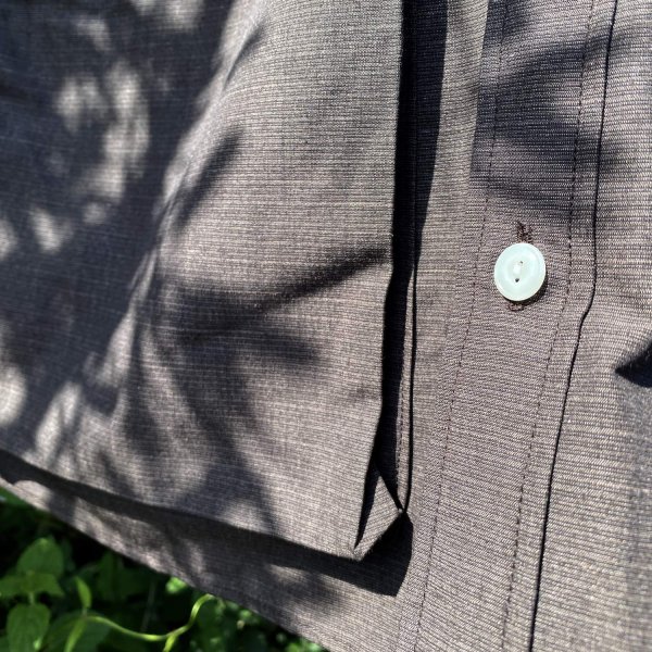 画像2: NOROLL " HWR N.WEATHER SHIRT " - DARKEST BROWN (2)