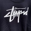 画像2: DEAR,  " STUPID CREW NECK " - BLACK (2)