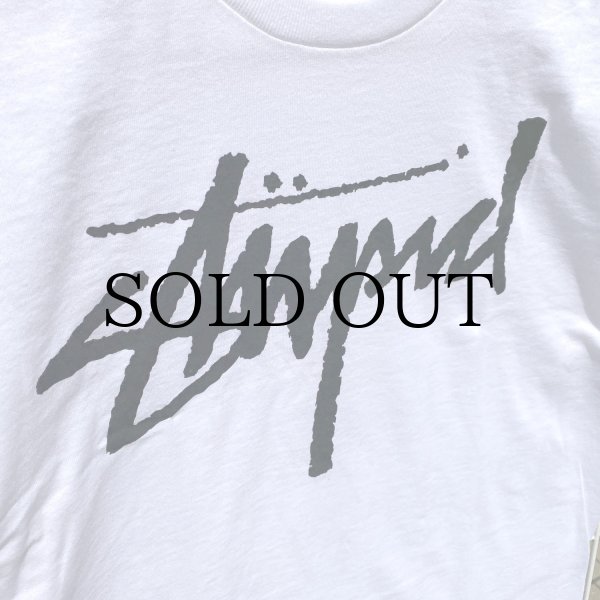 画像2: DEAR,  " STUPID LTD SS TEE " - WHITE (2)