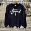 画像1: DEAR,  " STUPID CREW NECK " - BLACK (1)