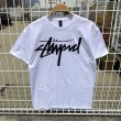 画像1: DEAR,  " STUPID LTD SS TEE " - WHITE (1)
