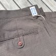 画像6: NOROLL " THICKWALK N.WEATHER PANTS " - DARKEST BROWN (6)